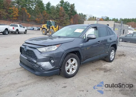 2021 Toyota Rav4 Hybrid Xle from USA, damaged, VIN JTMRWRFV8MD126358